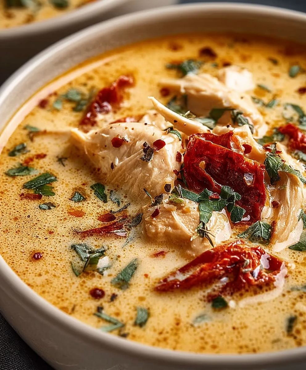Soupe poulet crémeuse Instant Pot