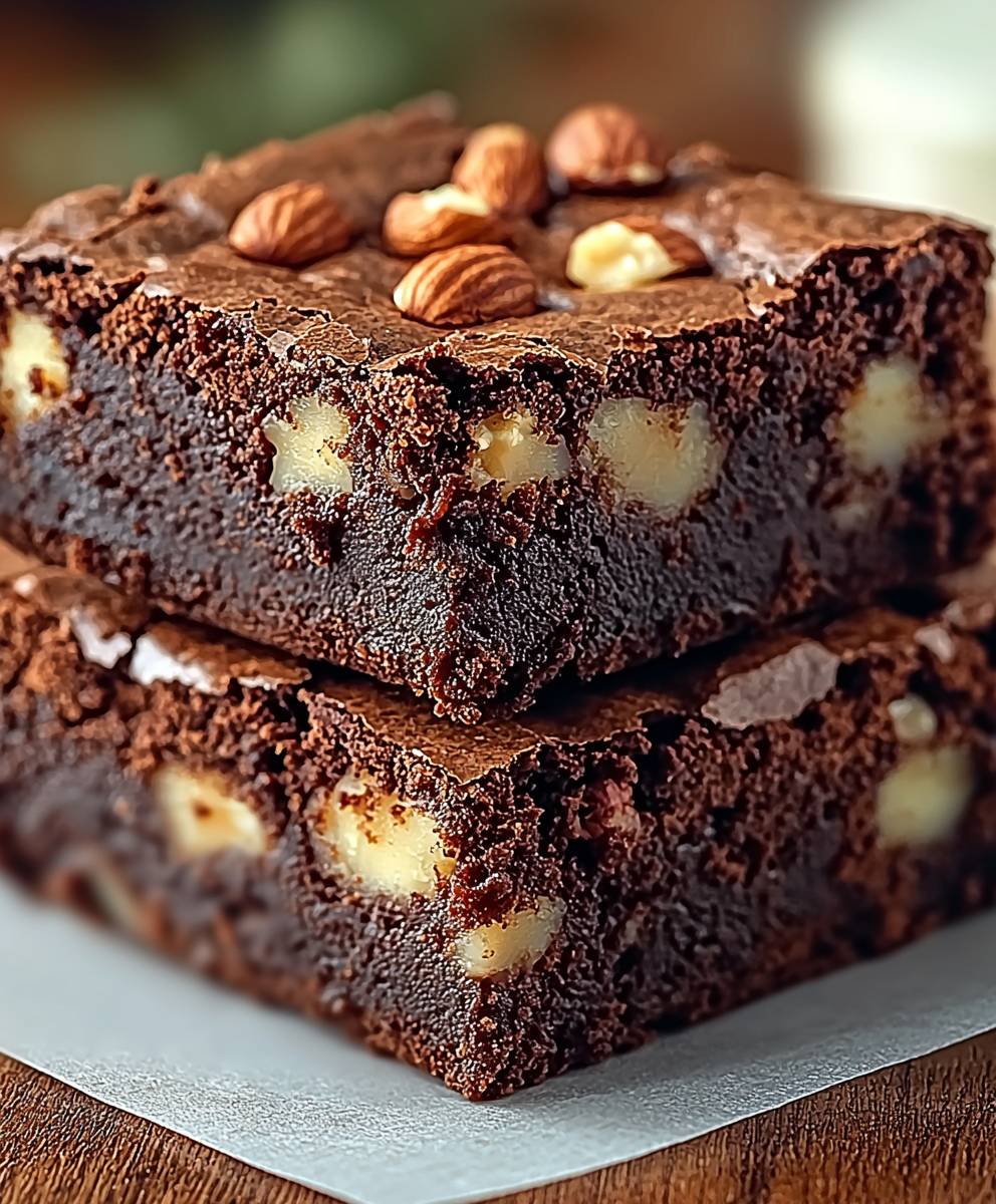 Brownie moelleux aux noix : La recette parfaite et facile ! Brownie moelleux aux noix : La recette parfaite et facile !