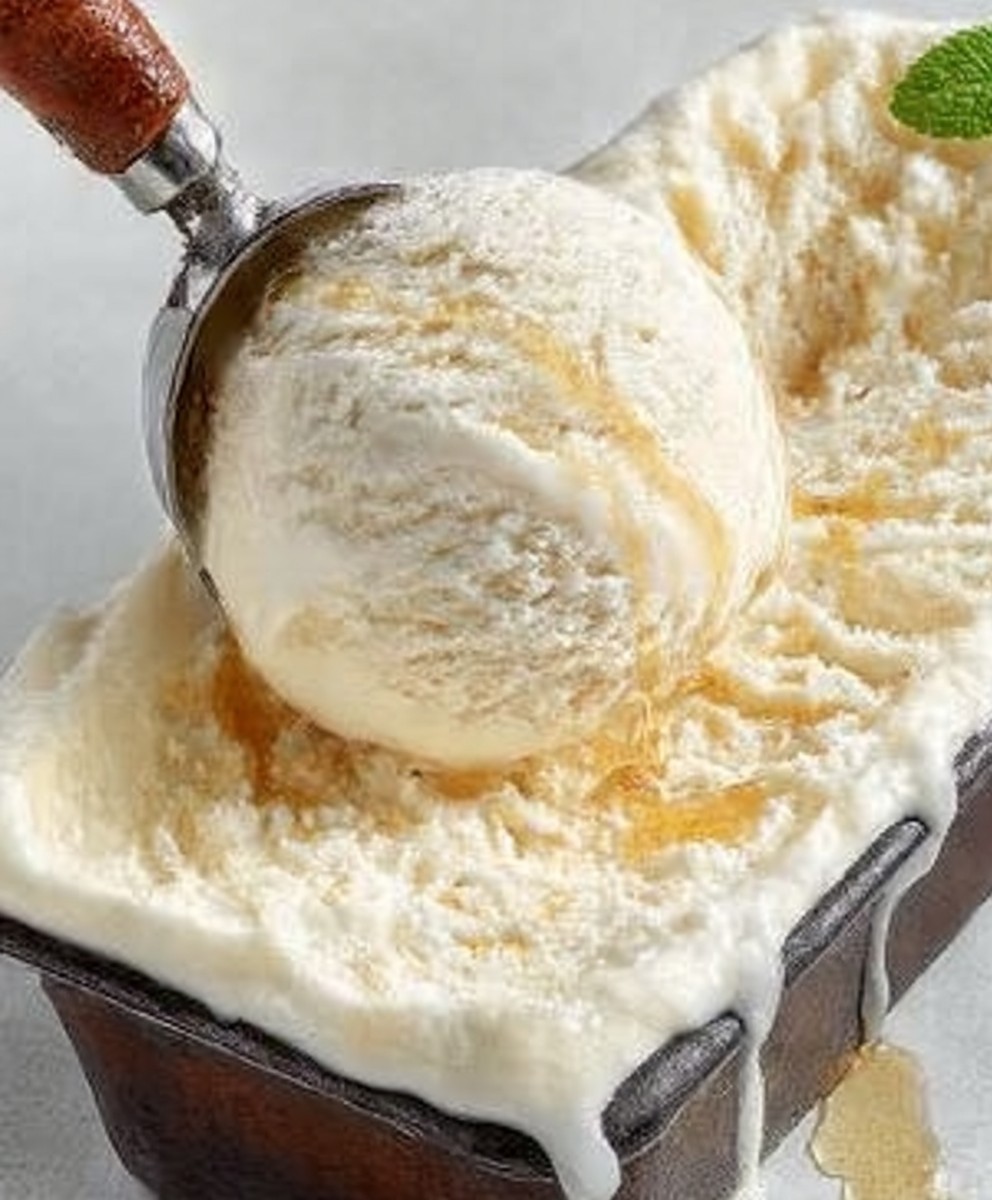 Crème glacée vanille maison