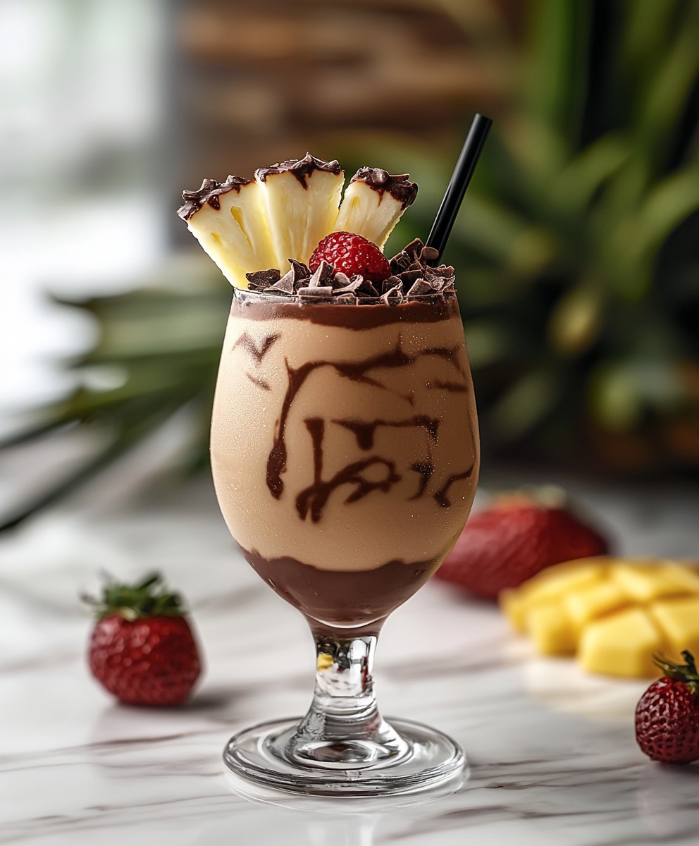 Pina Colada au chocolat