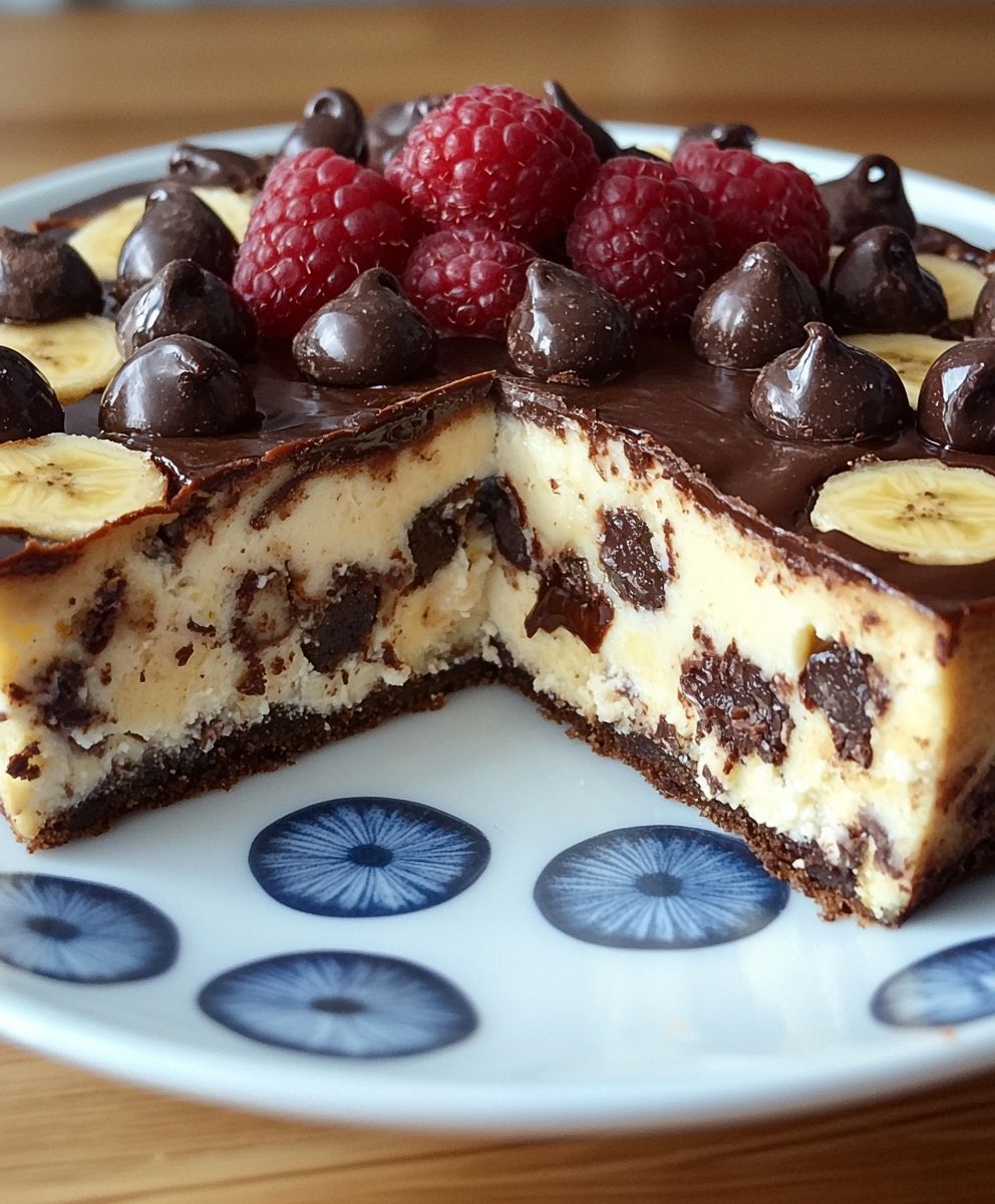 Gateau healthy banane chocolat