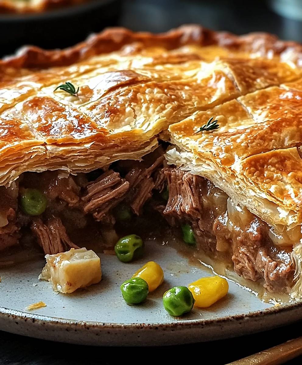 Tourte au boeuf