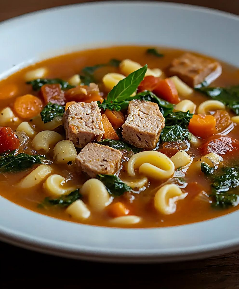 Soupe minestrone facile