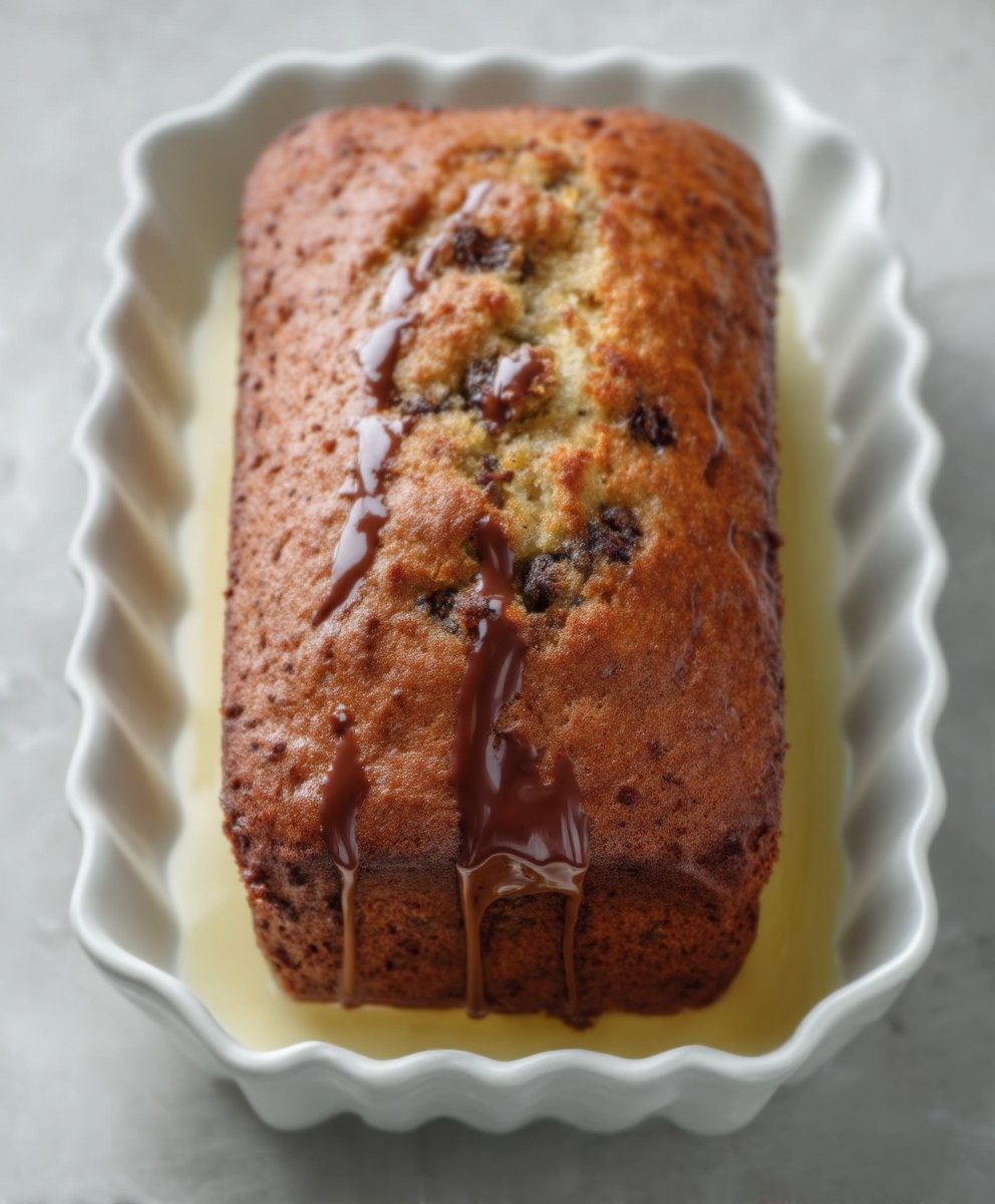 Gateau banane chocolat