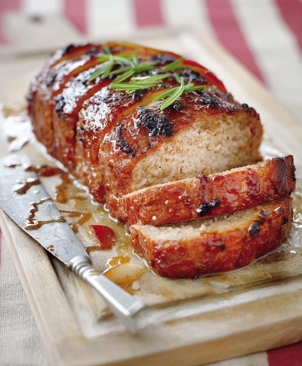 Pain de viande porc et pomme