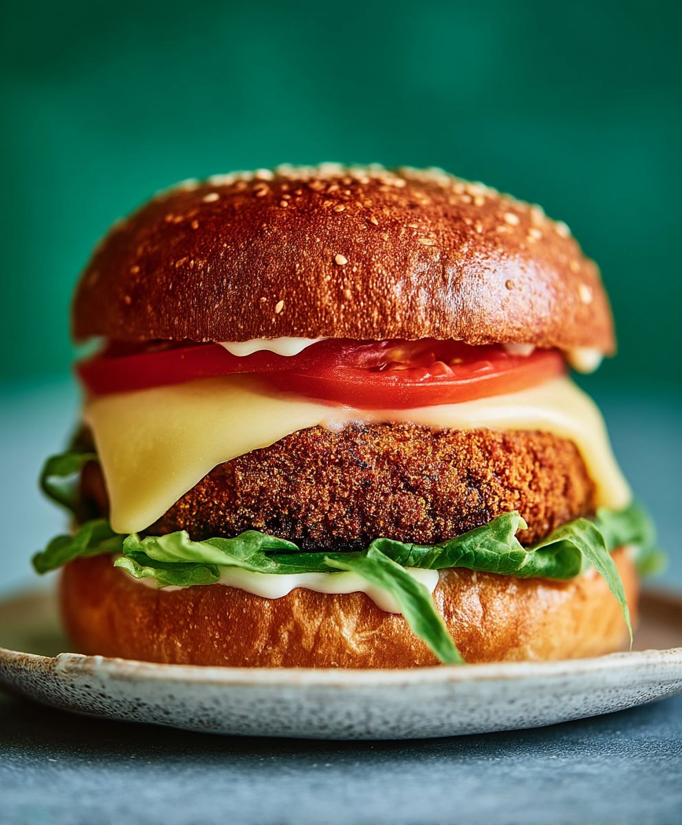 Cheeseburgers aux champignons portobello