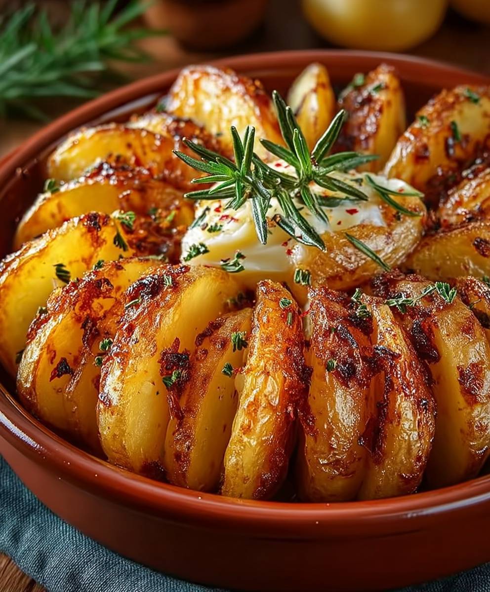 Pommes de terre rôties au four