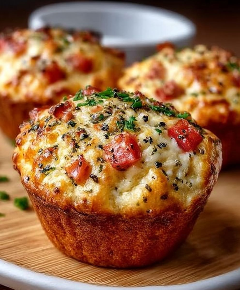 Muffins salés façon pizza