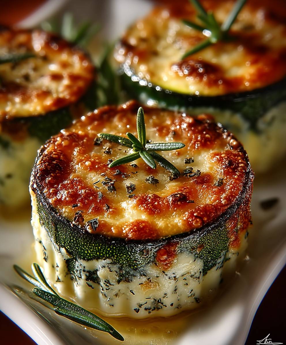 Gratins courgette fromage