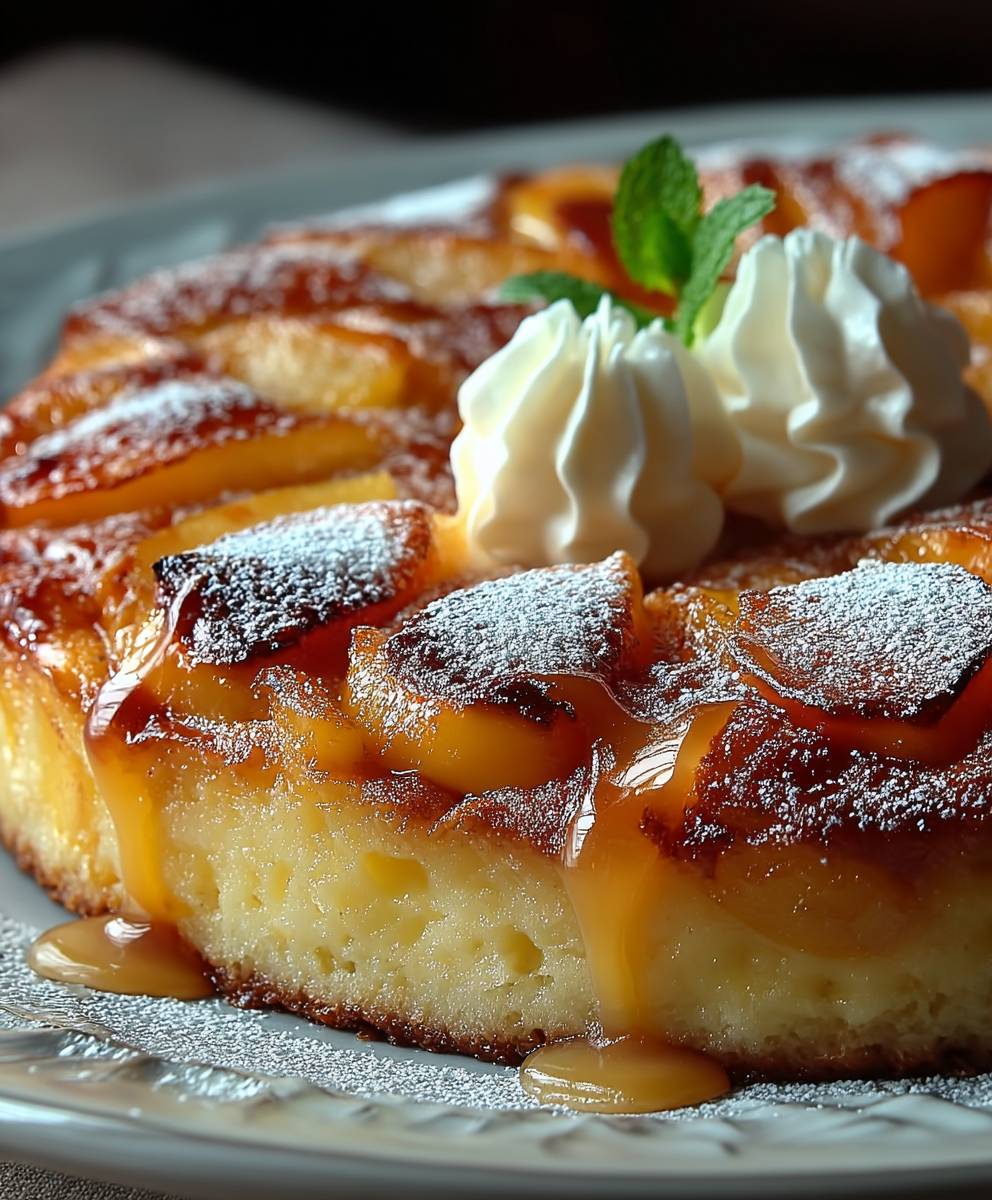 Gateau aux pommes a la poele