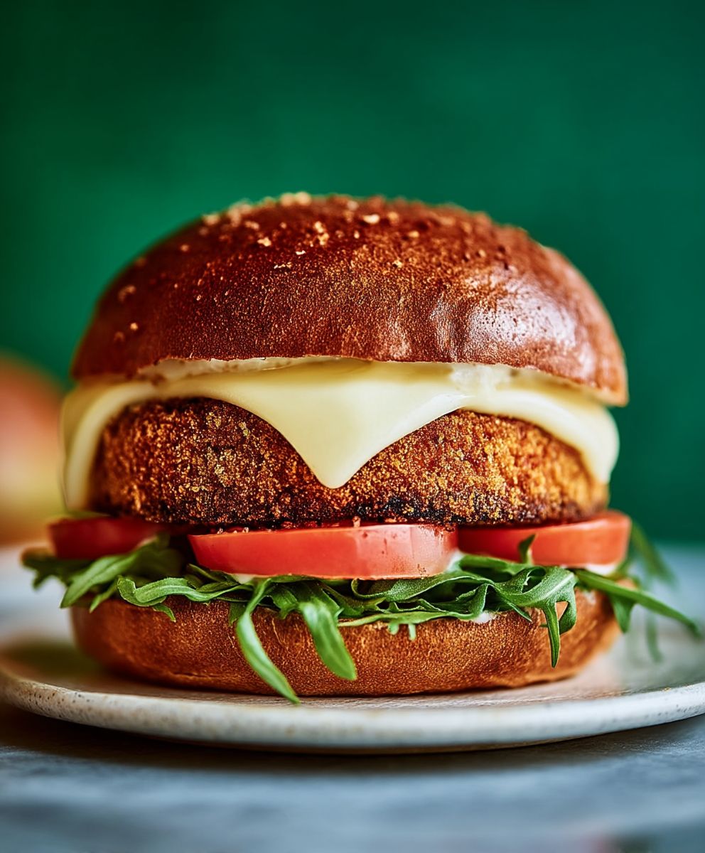 Cheeseburgers aux champignons portobello