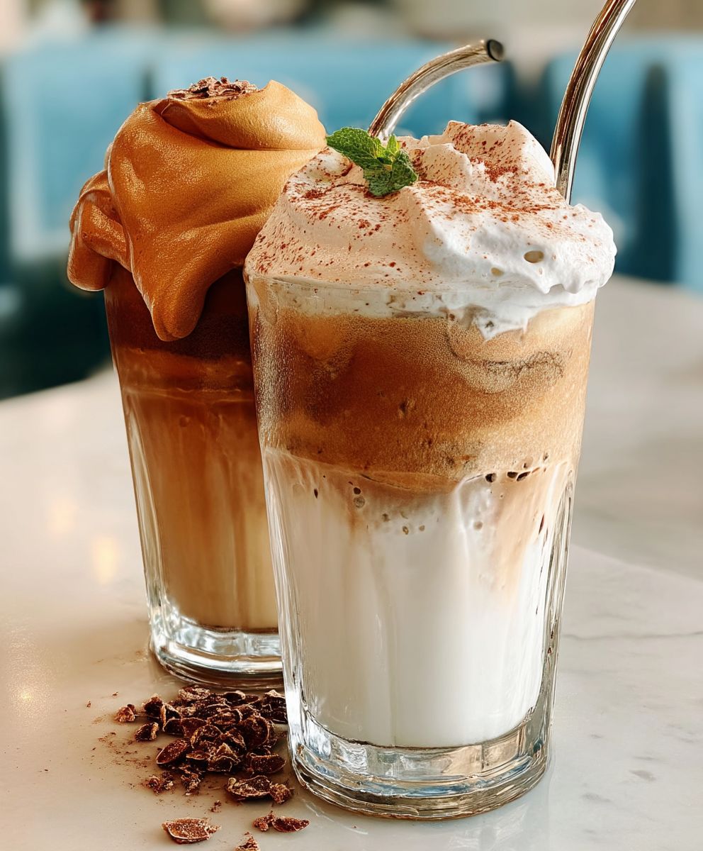 Café glacé Dalgona
