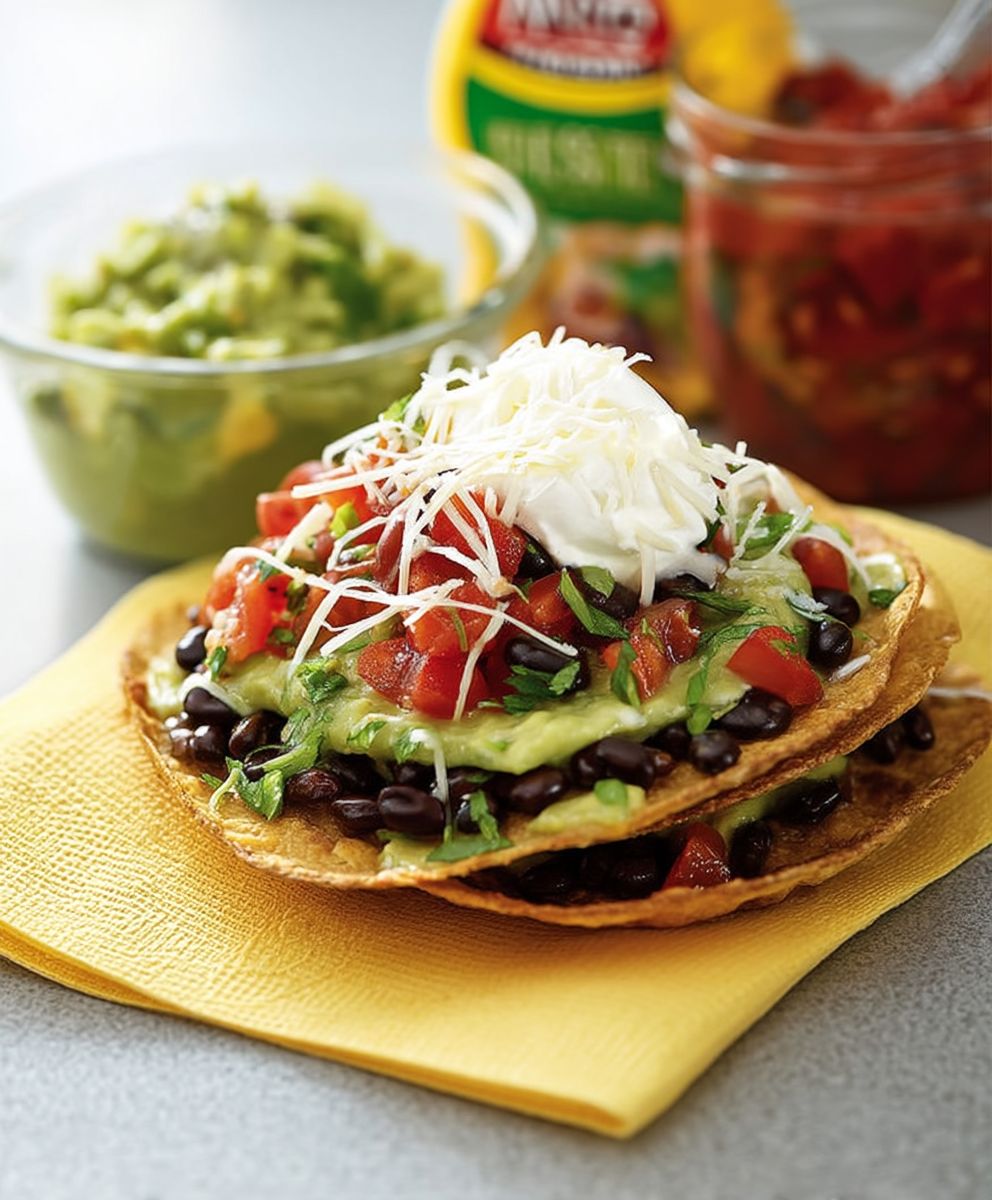 Tostadas végétariennes