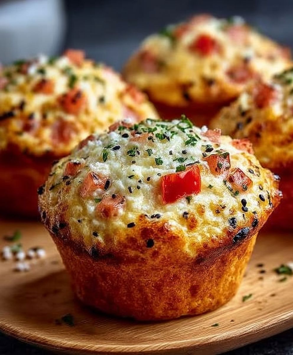 Muffins salés façon pizza