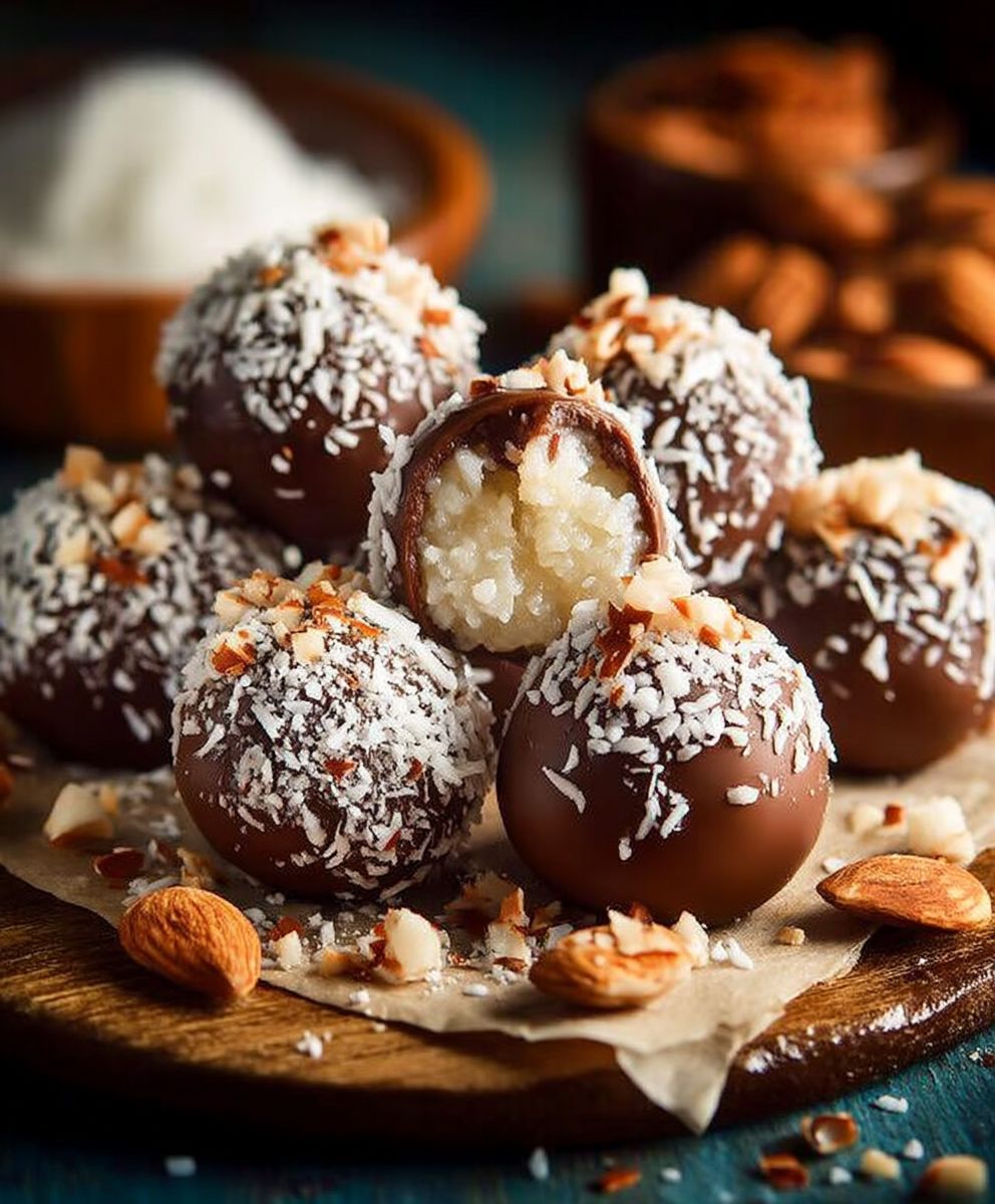 Bounty Balls proteines noix coco