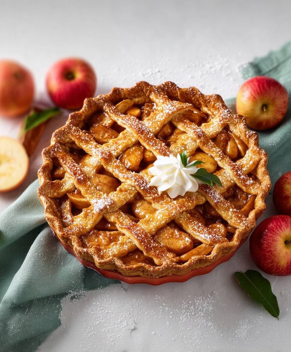 Tourte aux pommes facile