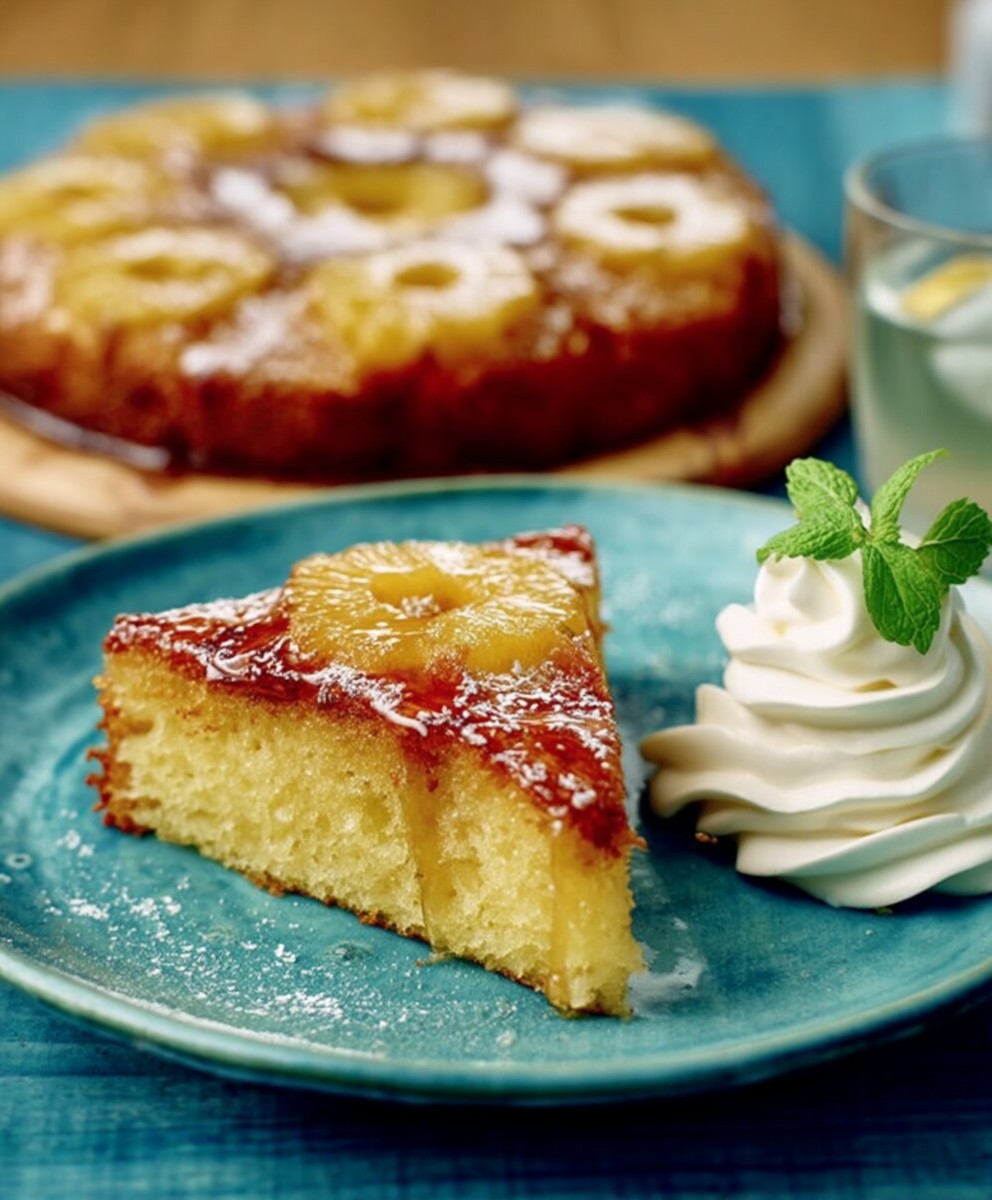Gateau a l'ananas facile