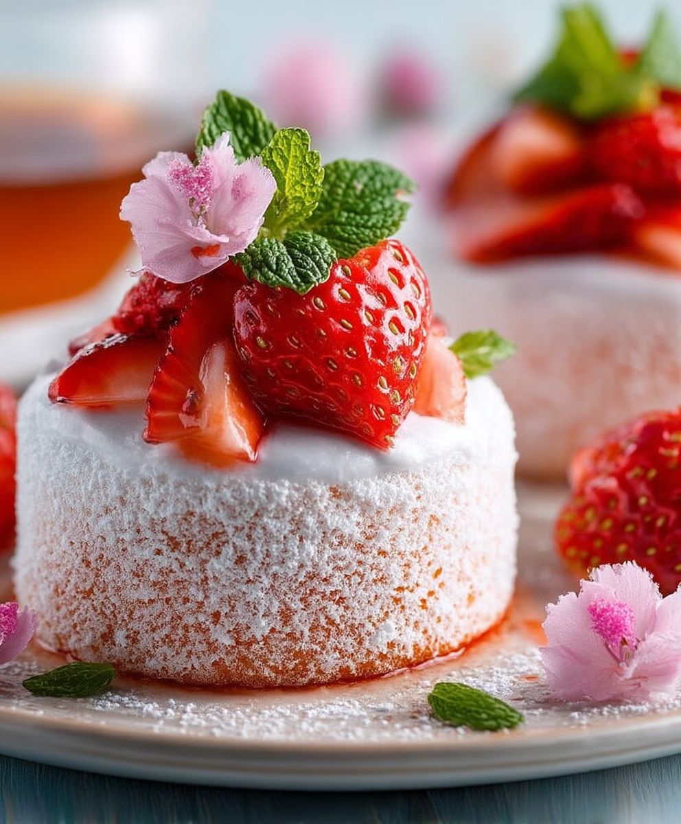 Fleur doranger dessert