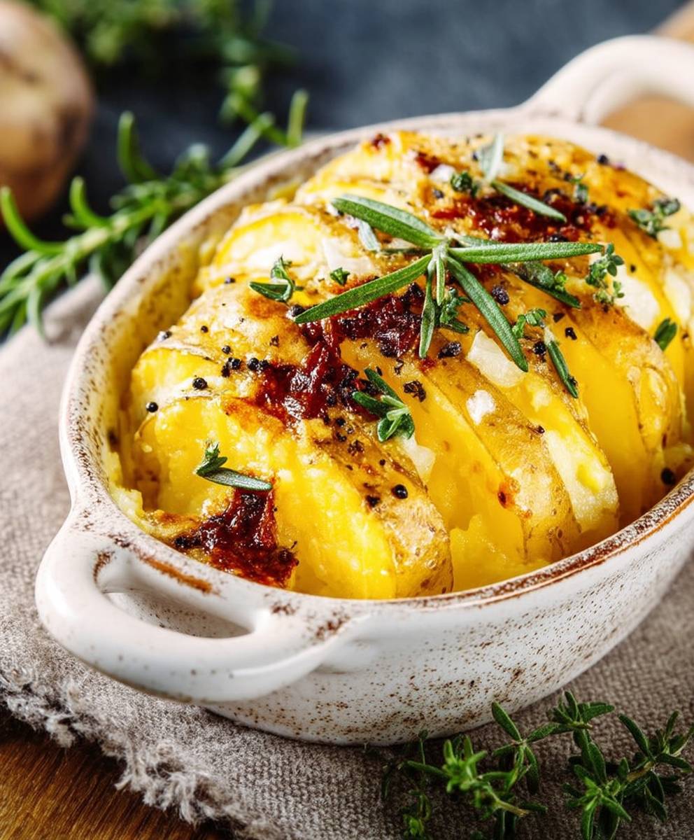 Pommes de terre gratinées