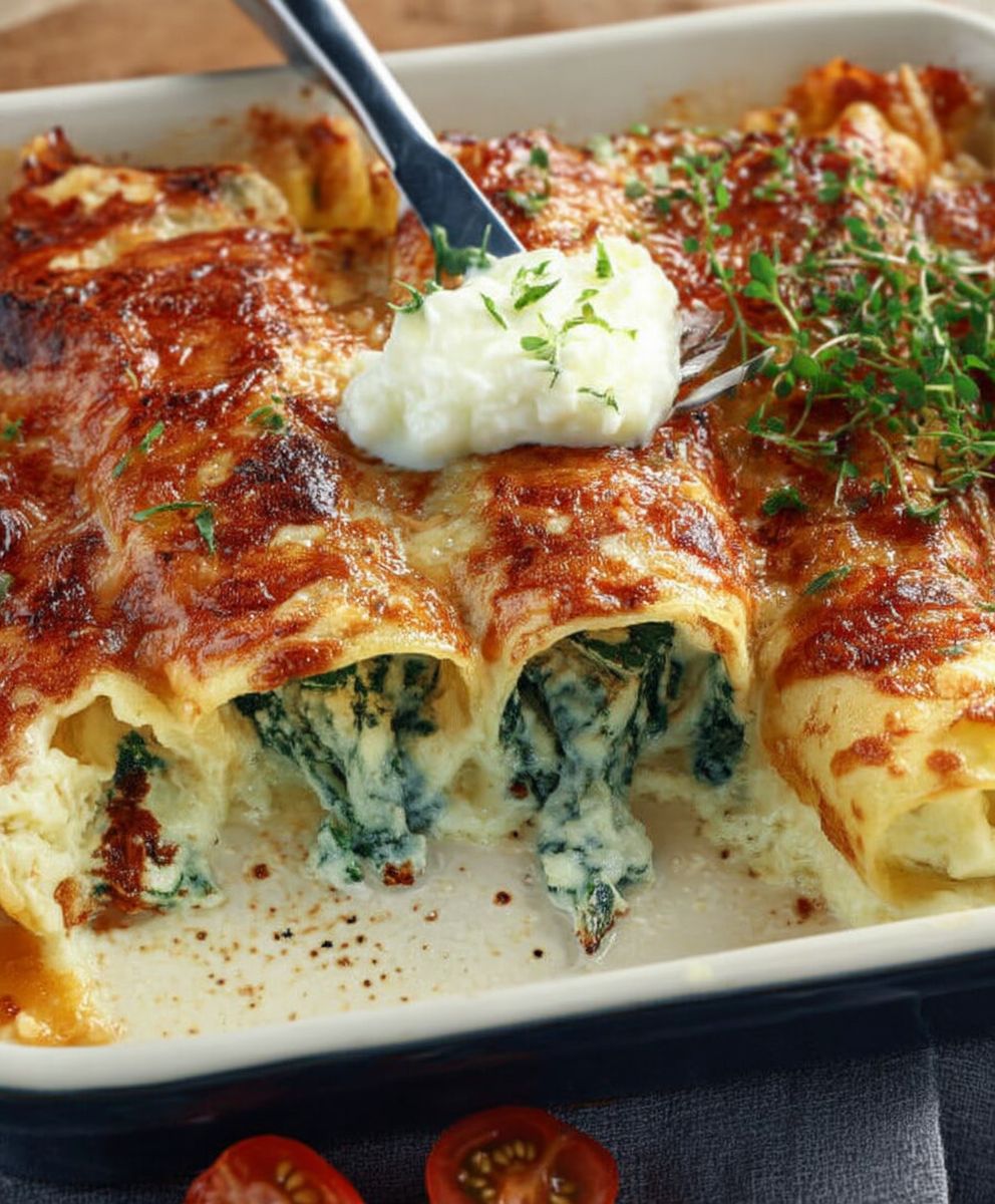 Cannelloni de crêpes facile