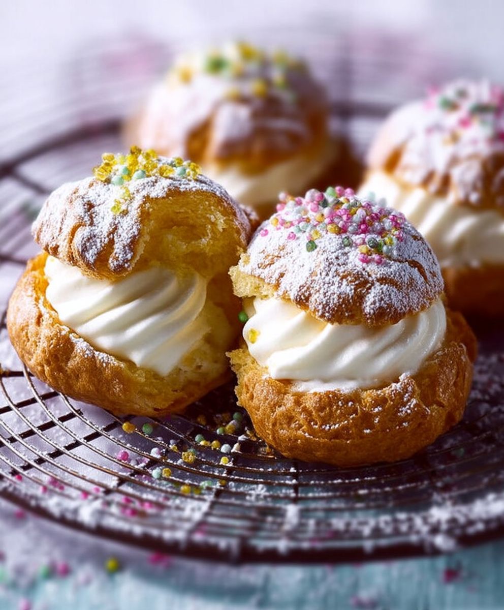 Petits choux pâtissiers