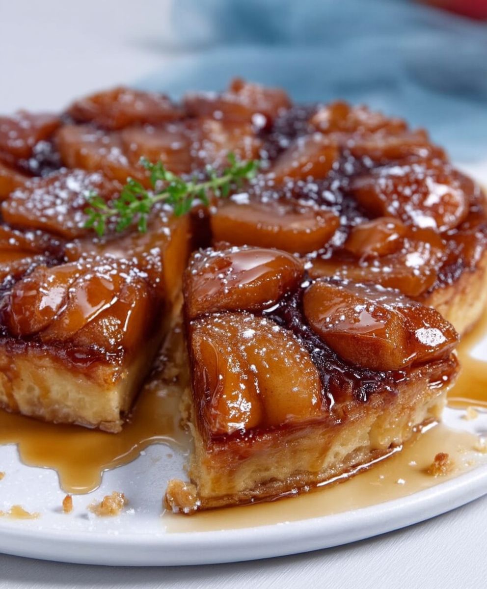 Tarte tatin aux pommes