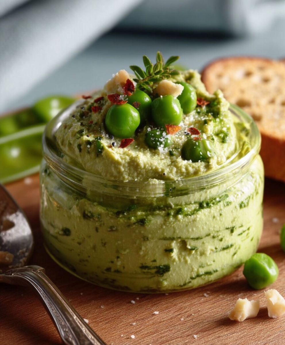 Tartinade petits pois facile