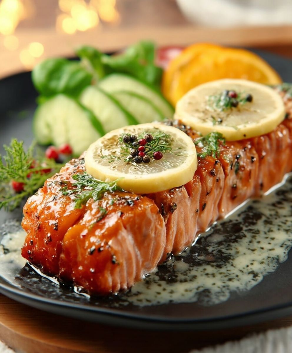 Saumon aux agrumes