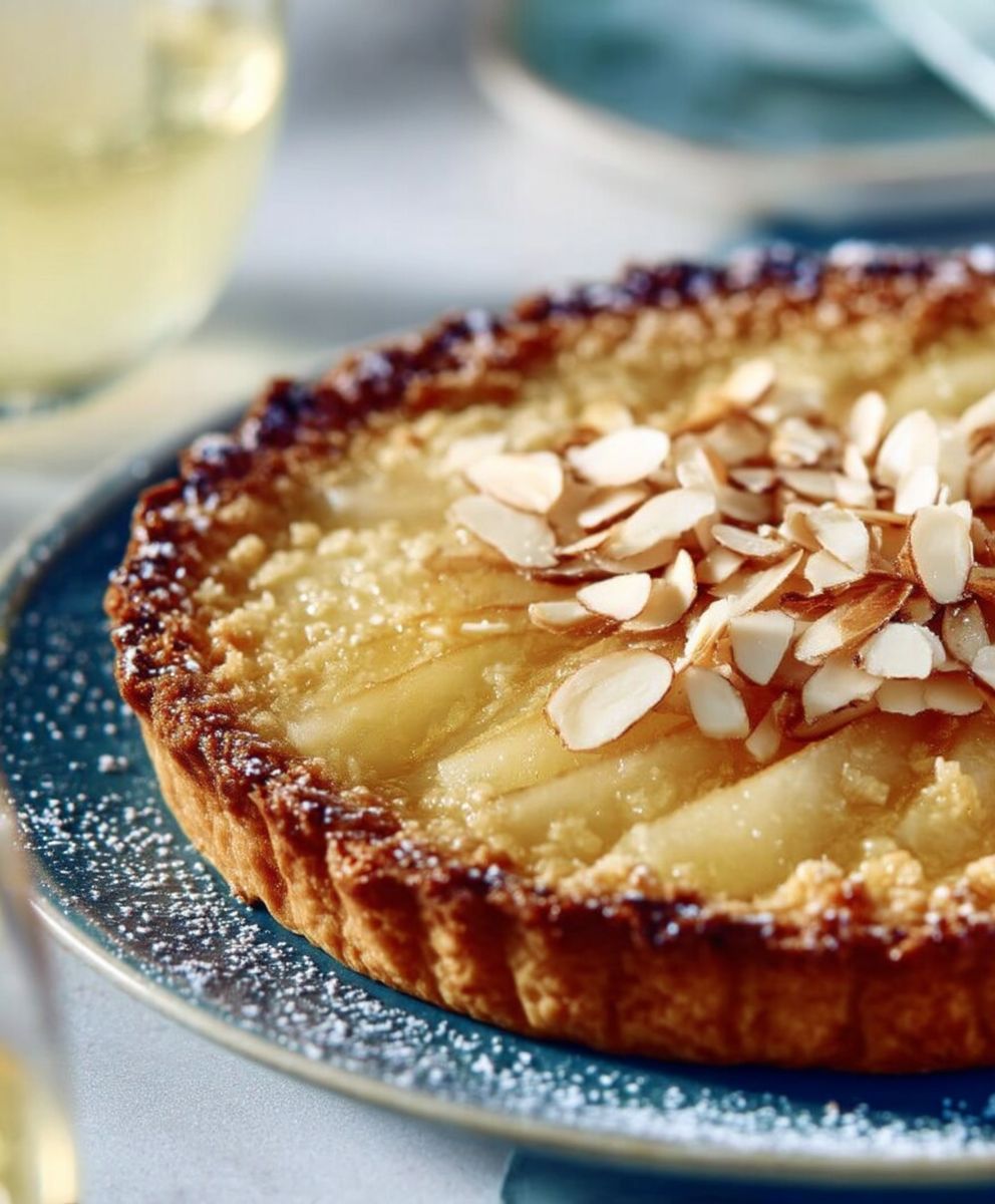 Tarte amandine poires