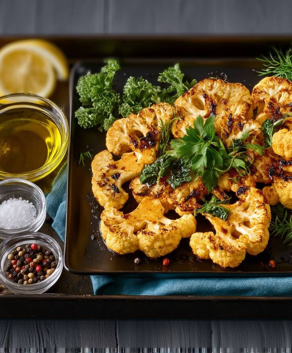 Chou fleur au curry