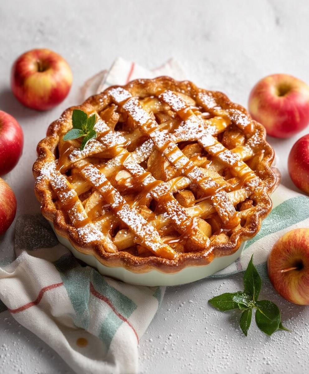 Tourte aux pommes facile