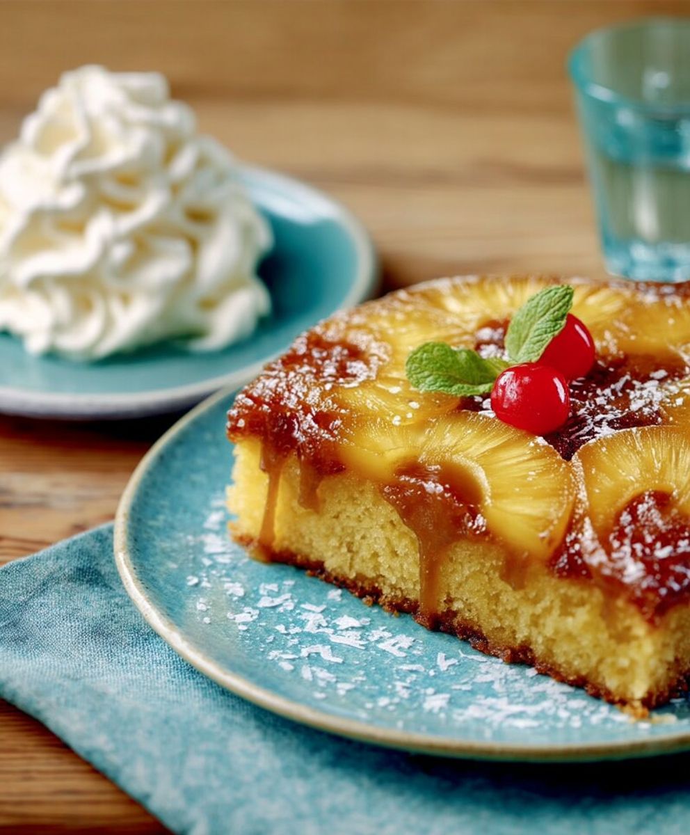 Gateau a l'ananas facile