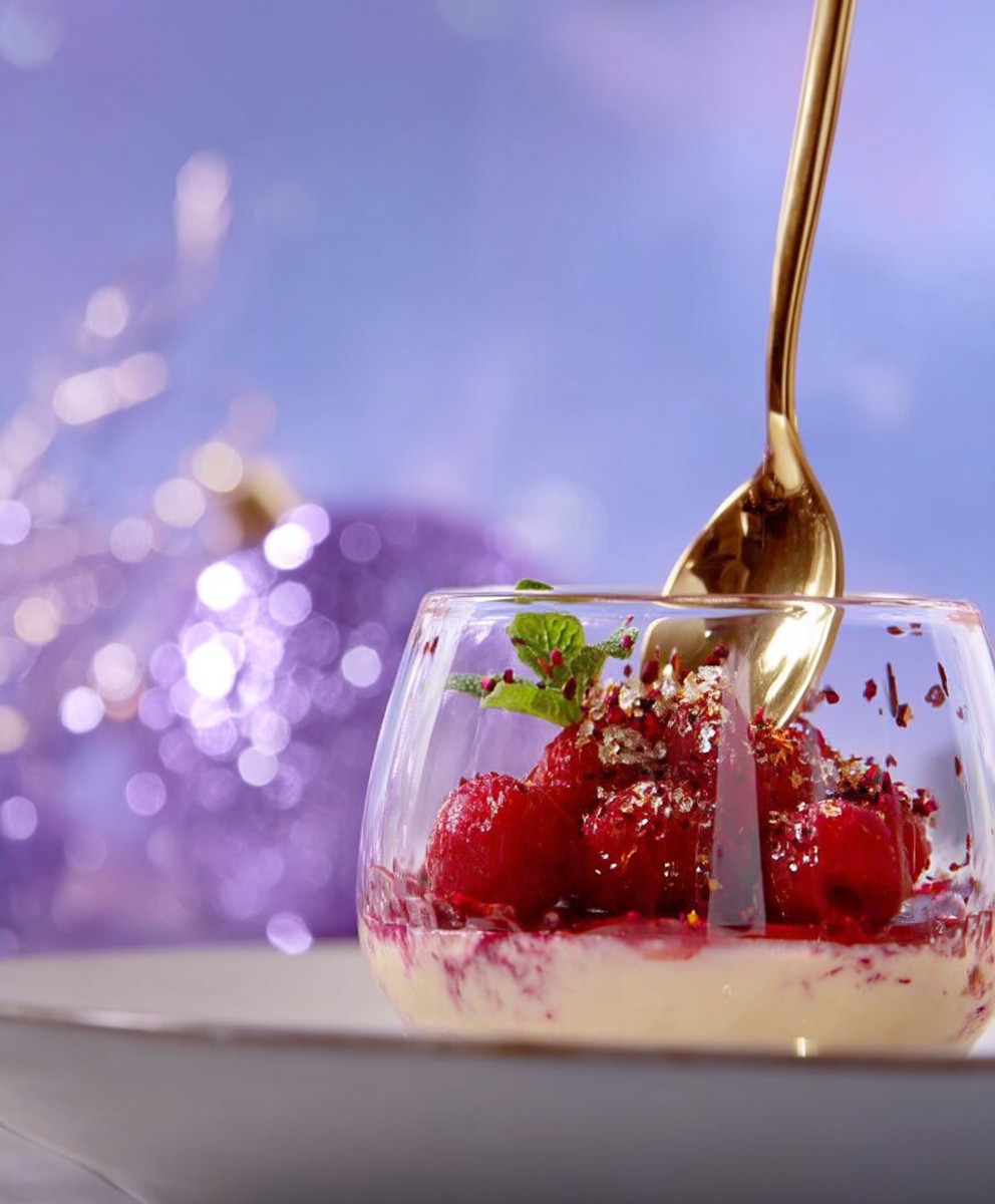 Sabayon aux framboises