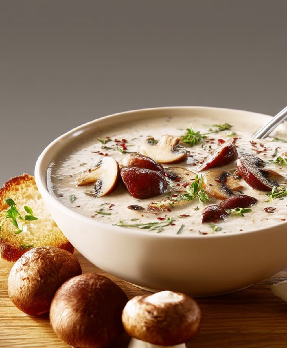 Velouté champignons
