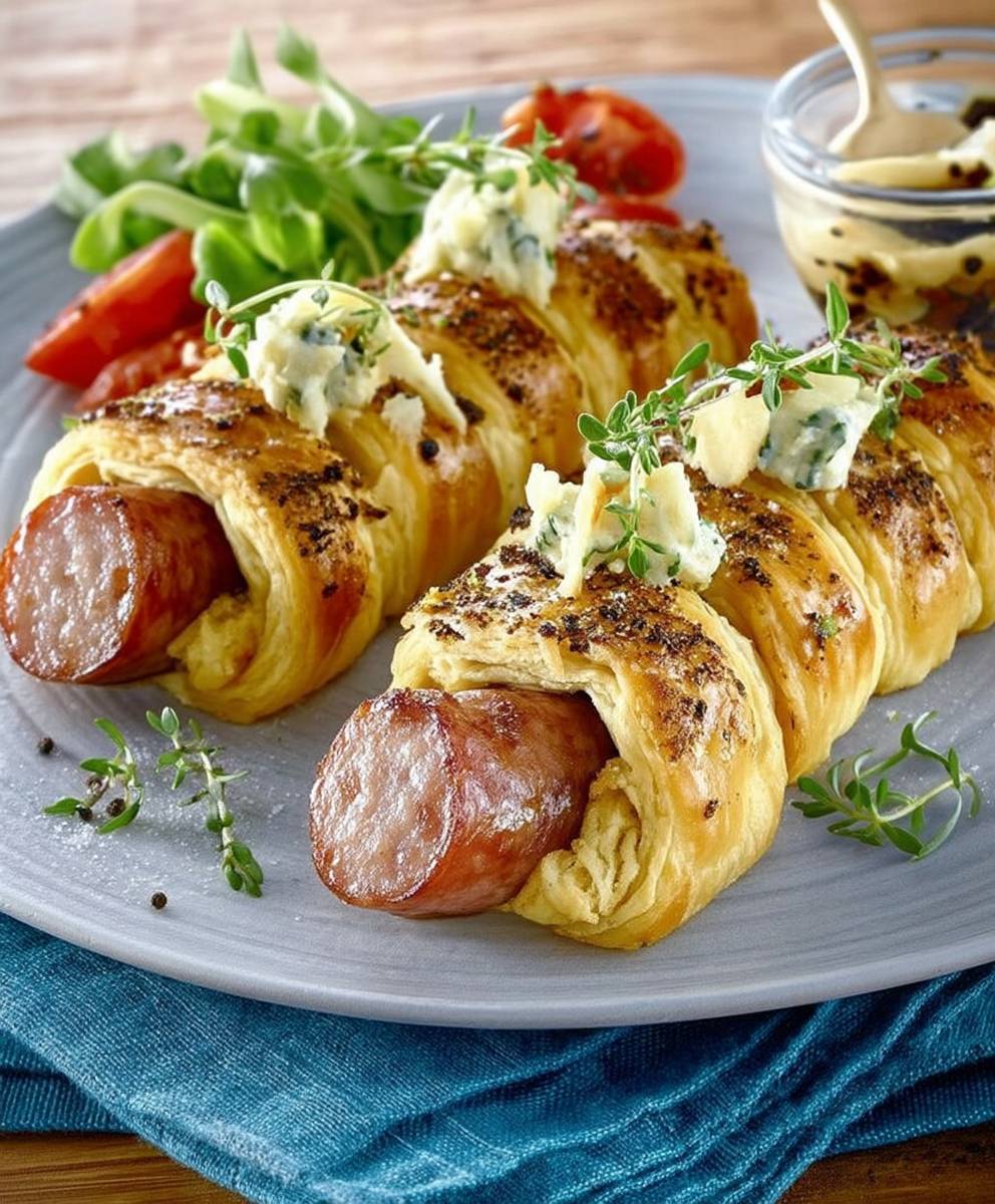 Feuilletés chipolatas facile rapide