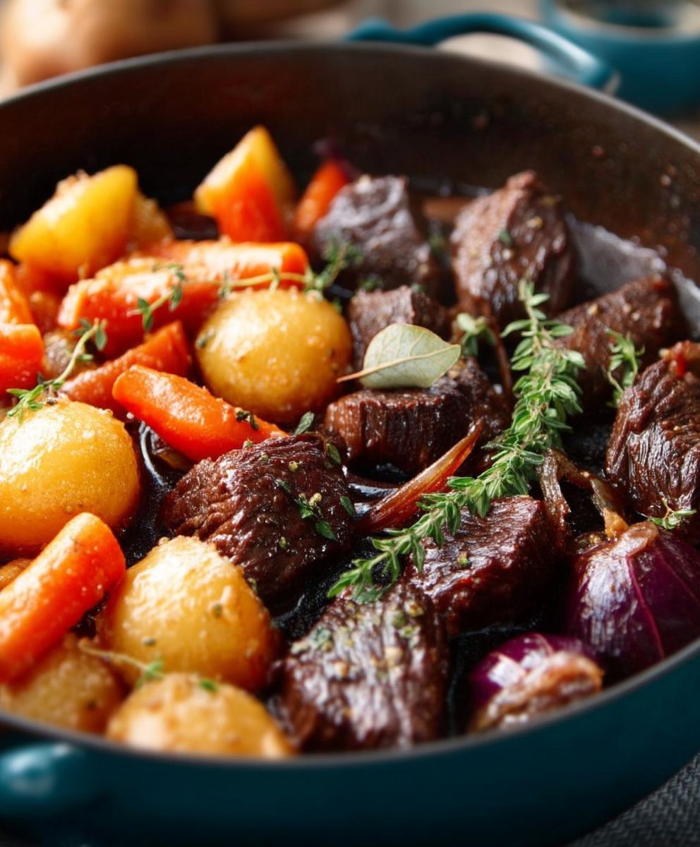 Boeuf bourguignon facile