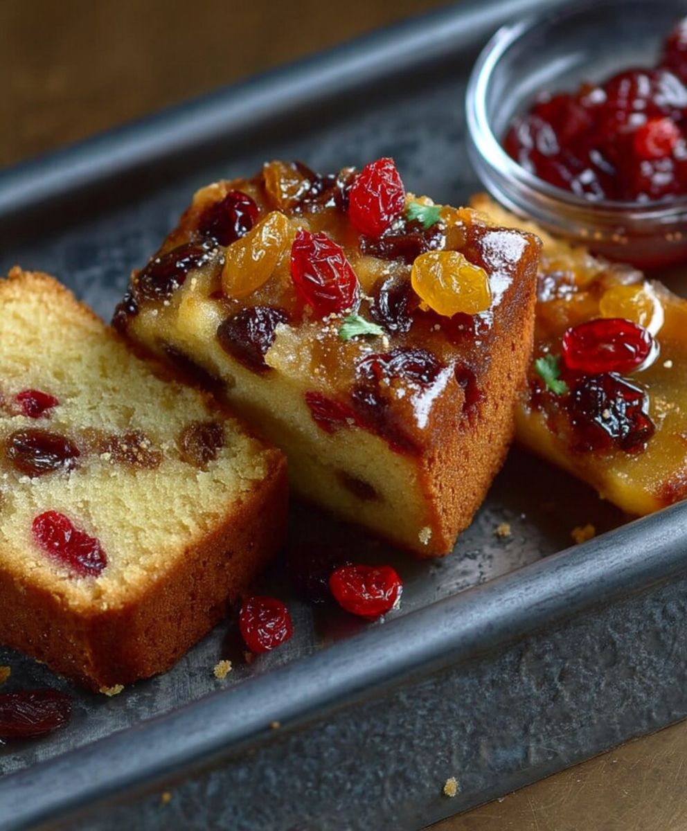 Cake aux fruits confits