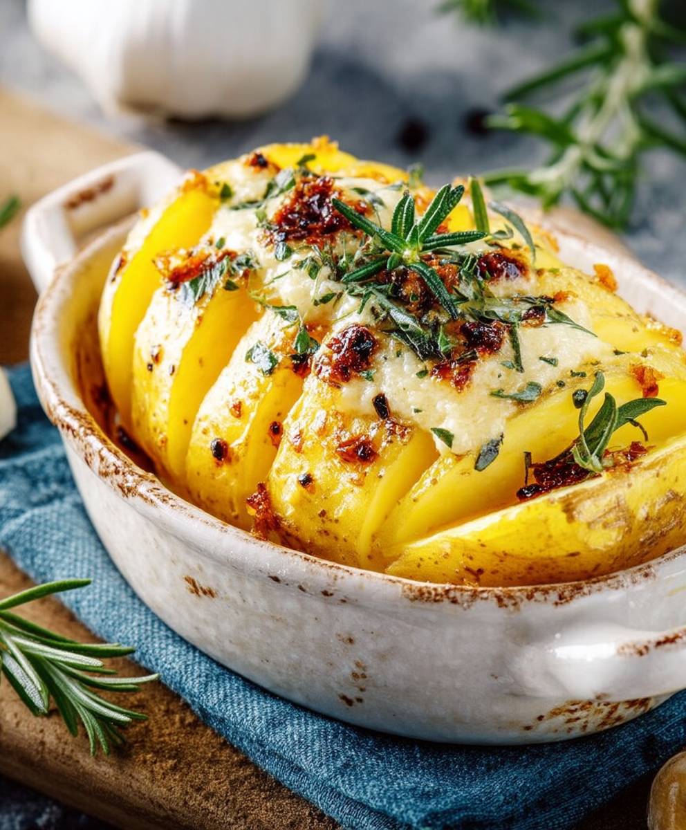 Pommes de terre gratinées
