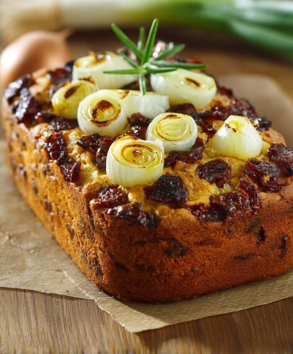Cake au chorizo