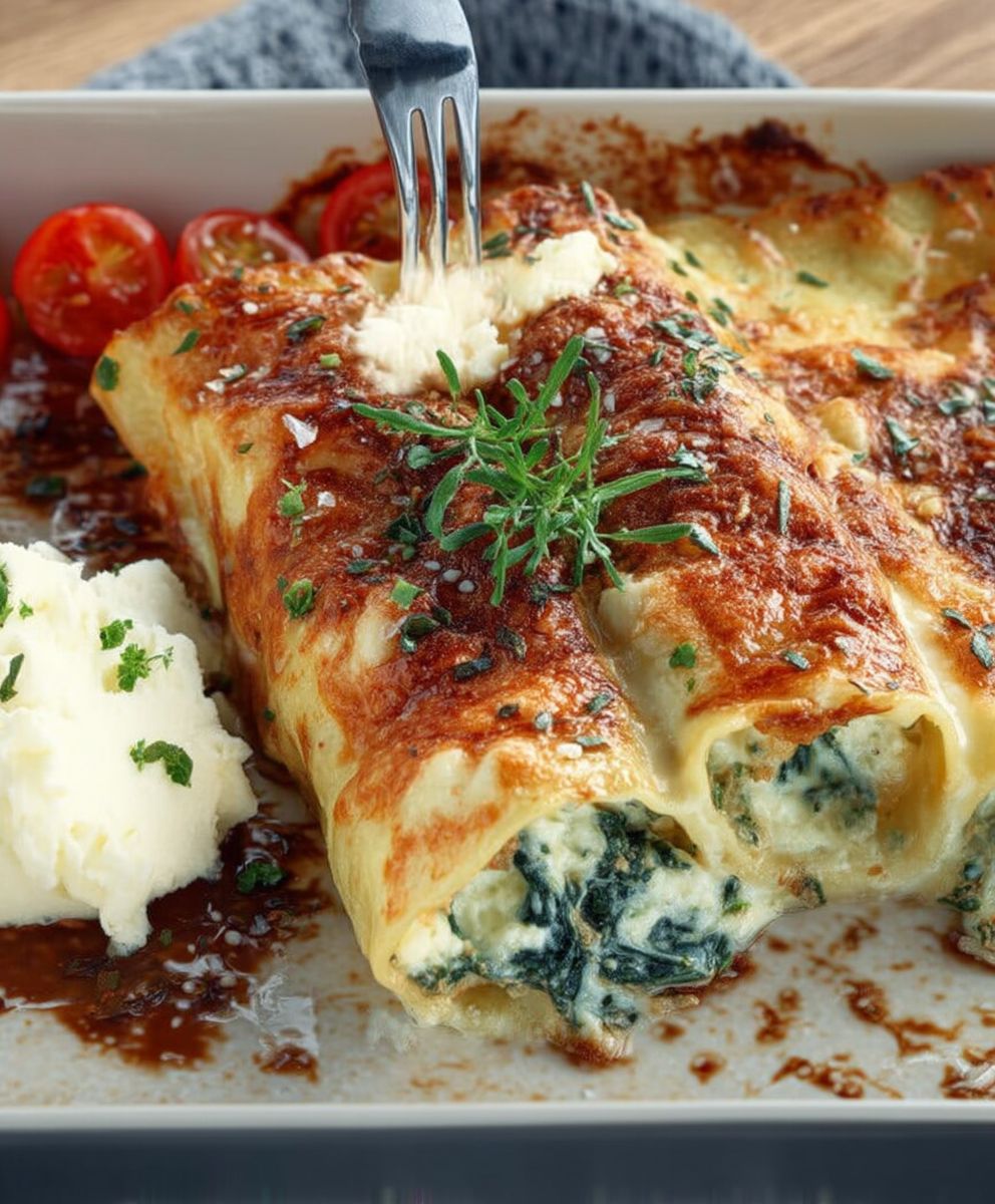 Cannelloni de crêpes facile