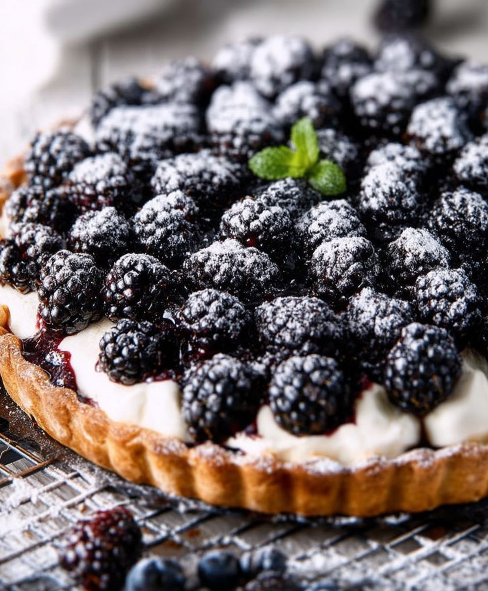 Tarte aux mûres facile