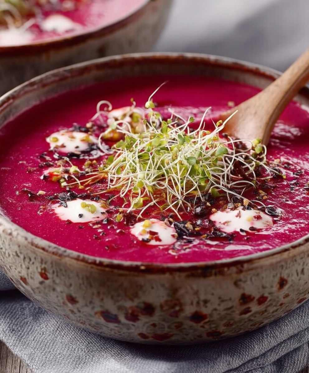 Soupe froide betteraves