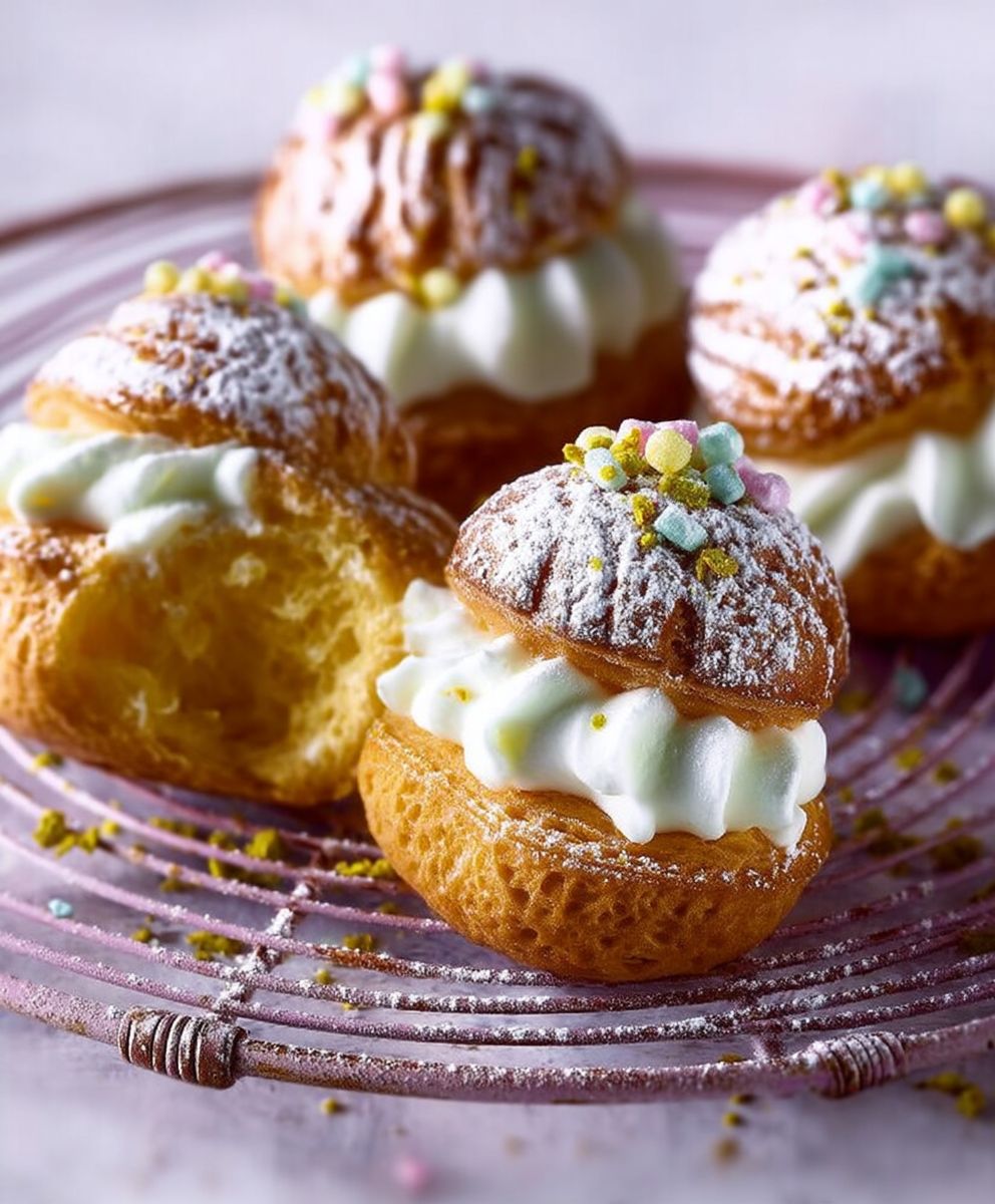 Petits choux pâtissiers