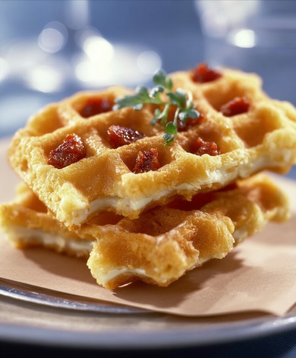 Gaufres chorizo raclette Valais