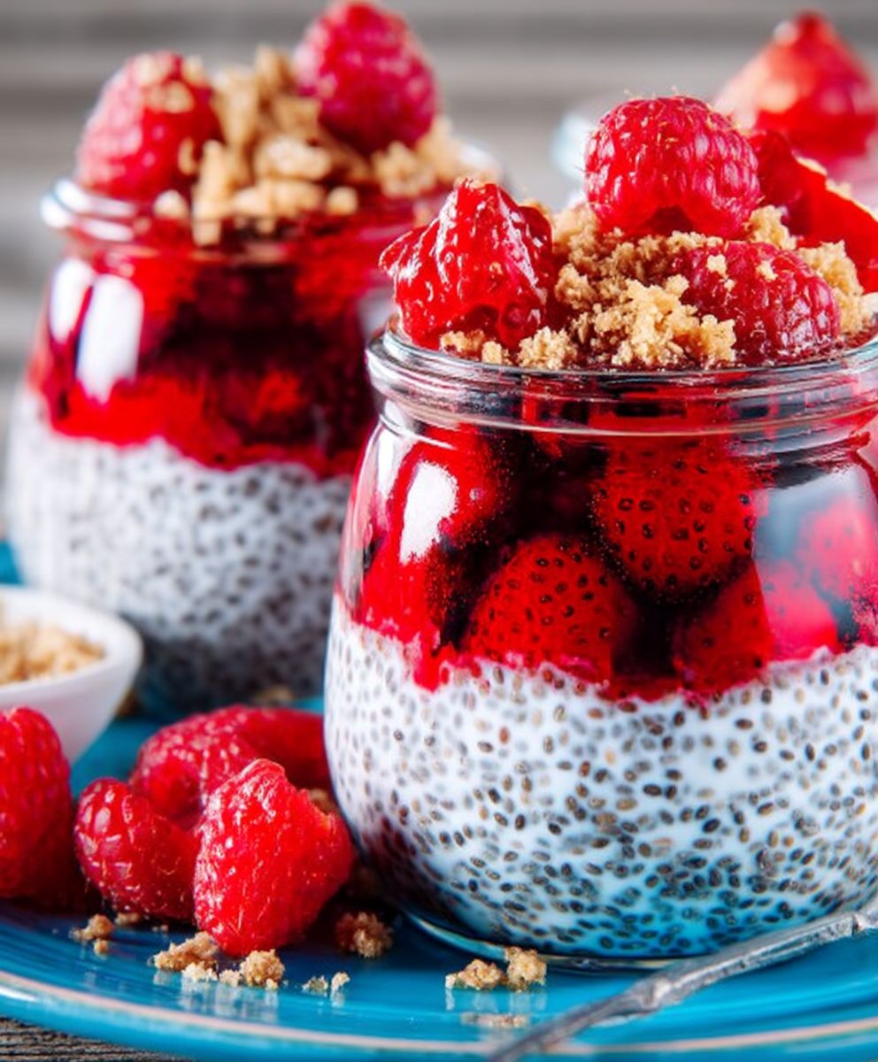 Graines de chia dessert facile