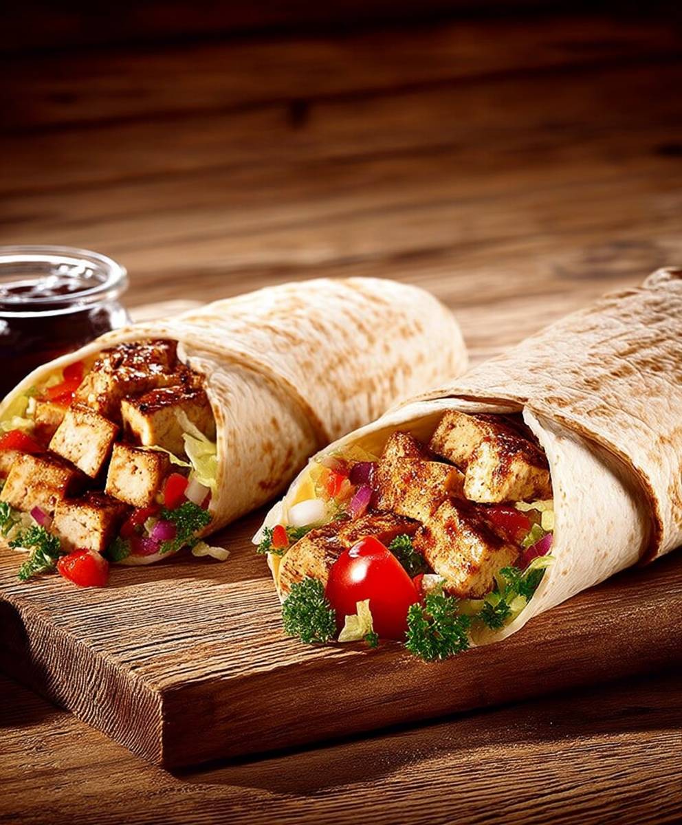 Wraps au tofu