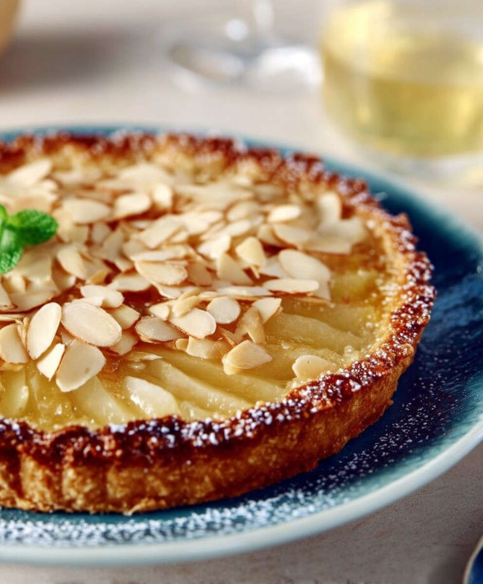 Tarte amandine poires