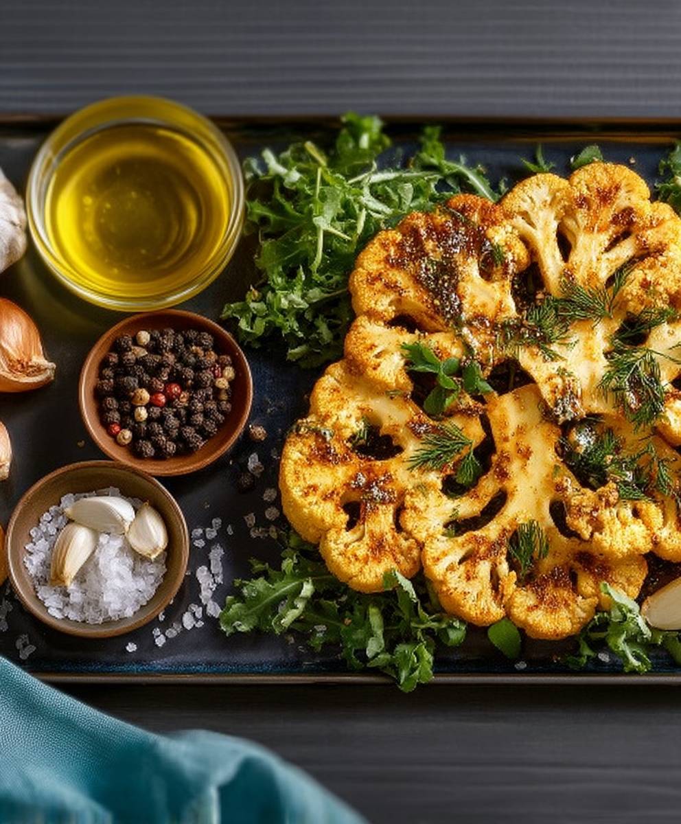 Chou fleur au curry