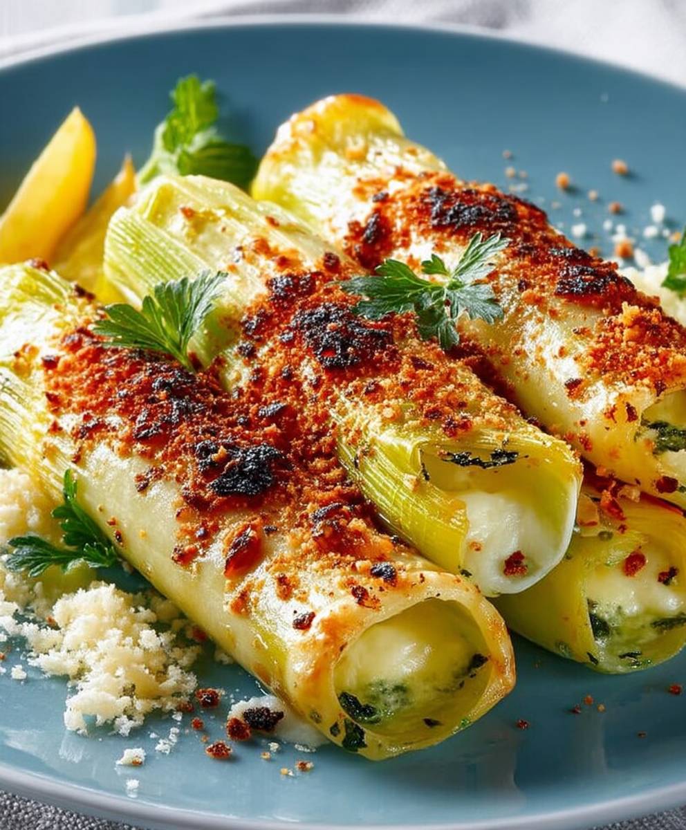 Cannellonis poireaux