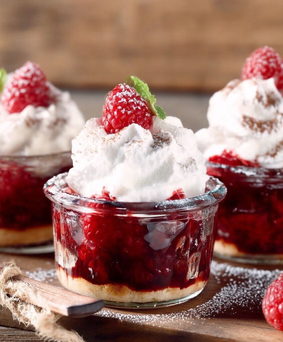 Coupe choco framboises